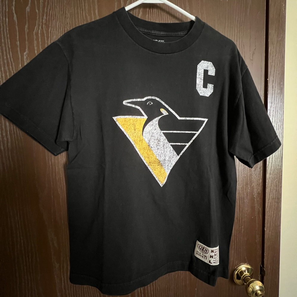Pittsburgh Penguins Ron Francis Jersey shirt Old Time Hockey